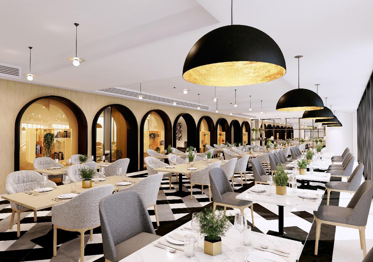 Millennium Atria Business Bay Aparthotel Dubai Ngoại thất bức ảnh Restaurant interior