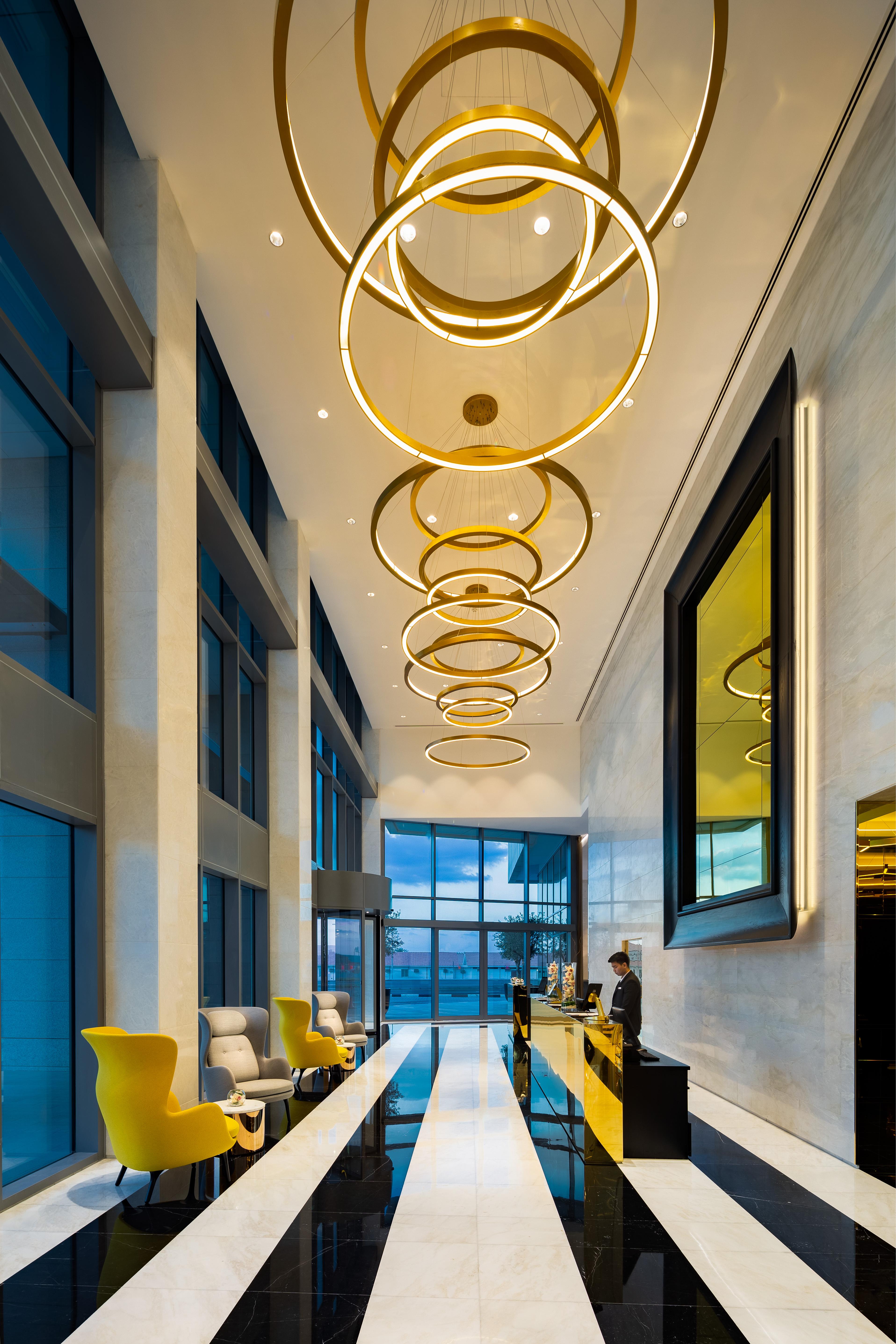 Millennium Atria Business Bay Aparthotel Dubai Ngoại thất bức ảnh The interior of the hotel