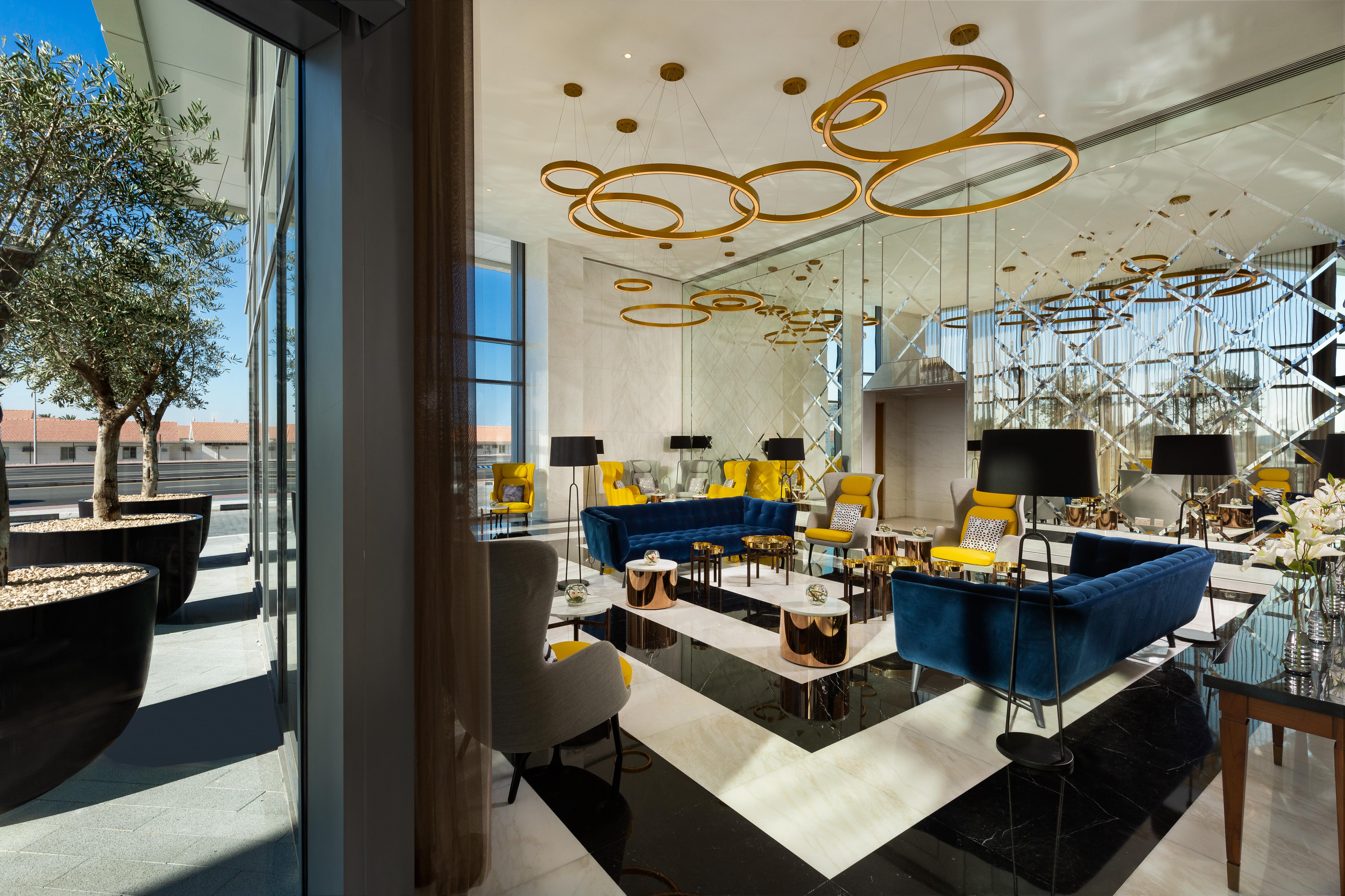 Millennium Atria Business Bay Aparthotel Dubai Ngoại thất bức ảnh The interior of the lounge