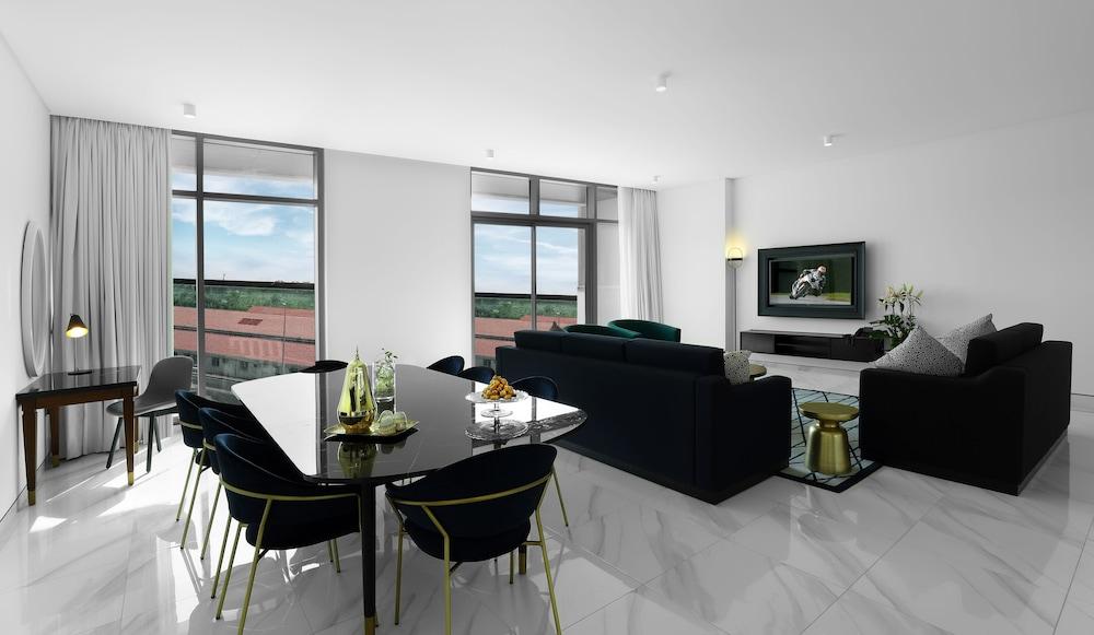 Millennium Atria Business Bay Aparthotel Dubai Ngoại thất bức ảnh Interior of a typical apartment