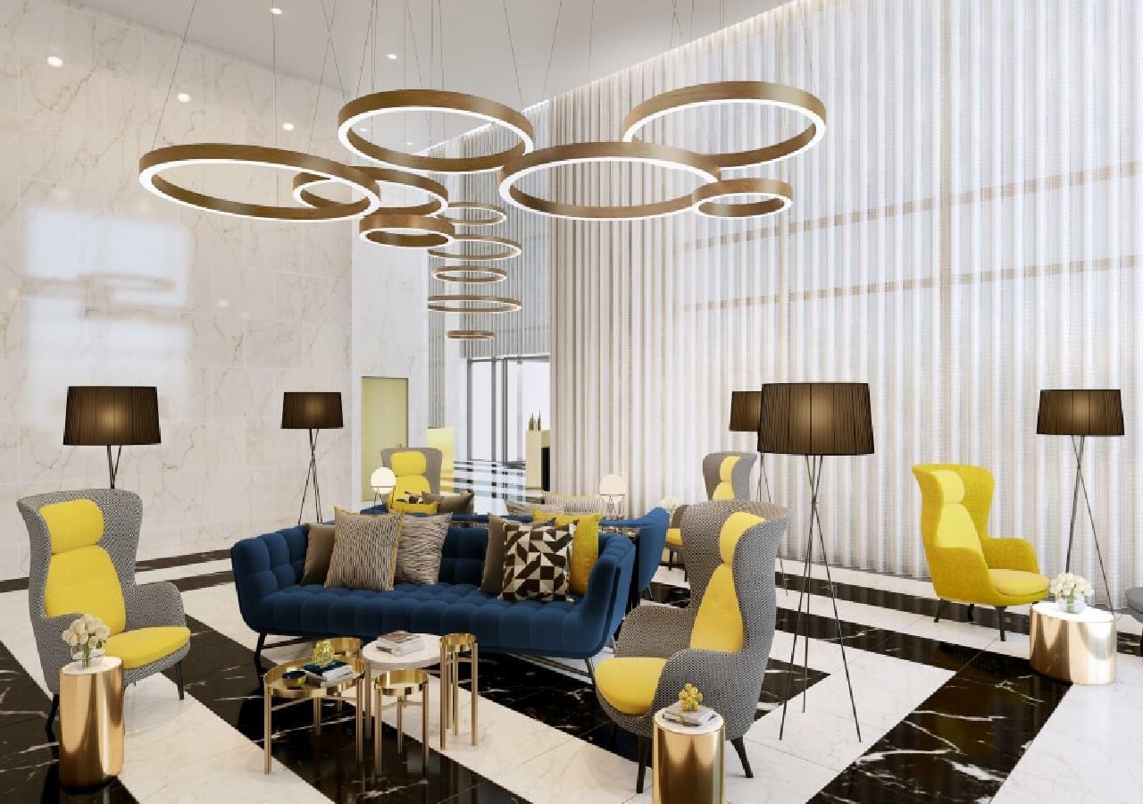 Millennium Atria Business Bay Aparthotel Dubai Ngoại thất bức ảnh The interior of the hotel